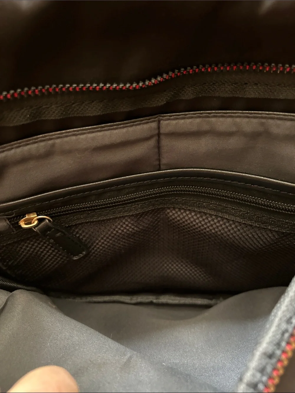 Joan & David Black Convertible Backpack Tote